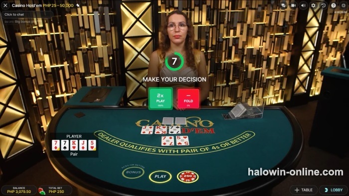 Paano Mag Laro ng Casino Hold'em na Live Casino