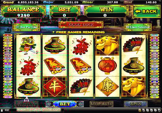 Happy Golden Ox Of Happiness ng EsballPH HaloWin Tagalog Slot Game