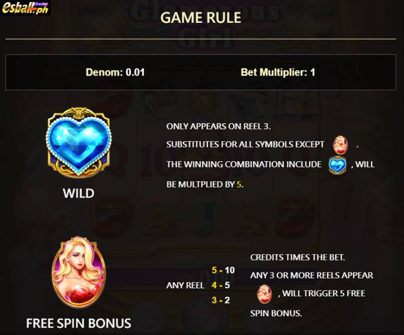 JDB Glamorous Girl Slot Game 2