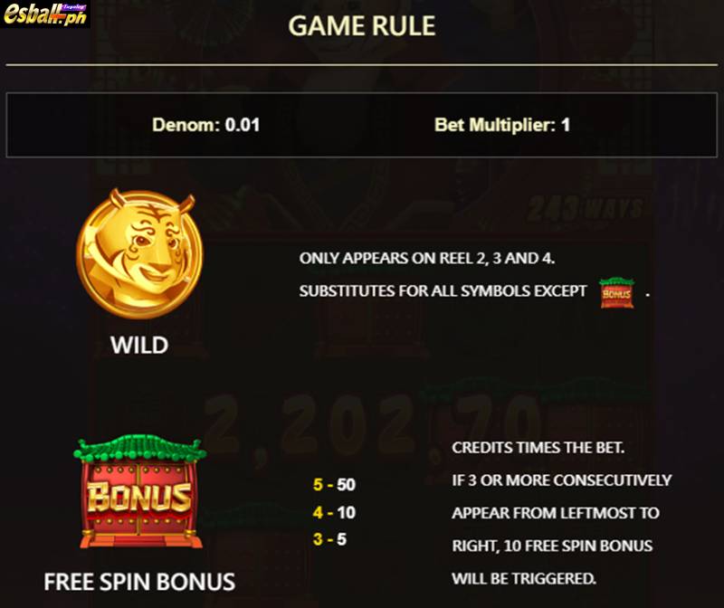 JDB Prosperity Tiger Slot Game 2