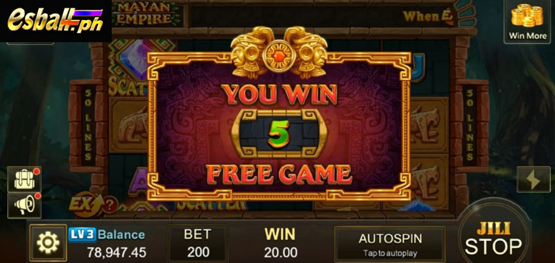 JILI?Mayan Empire Free Spins and Bonus Game-2