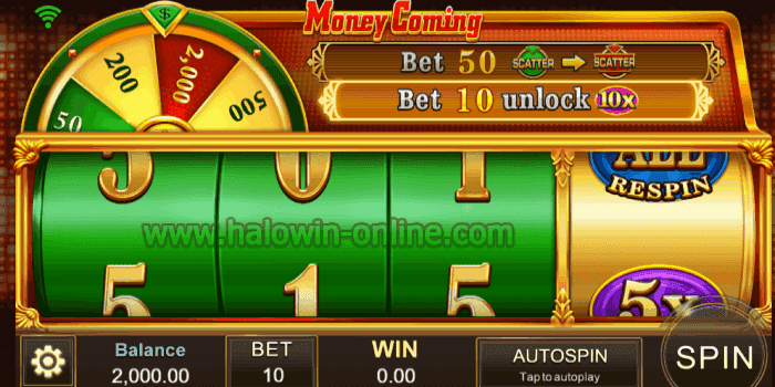 JILI Money Coming Game Basic Features