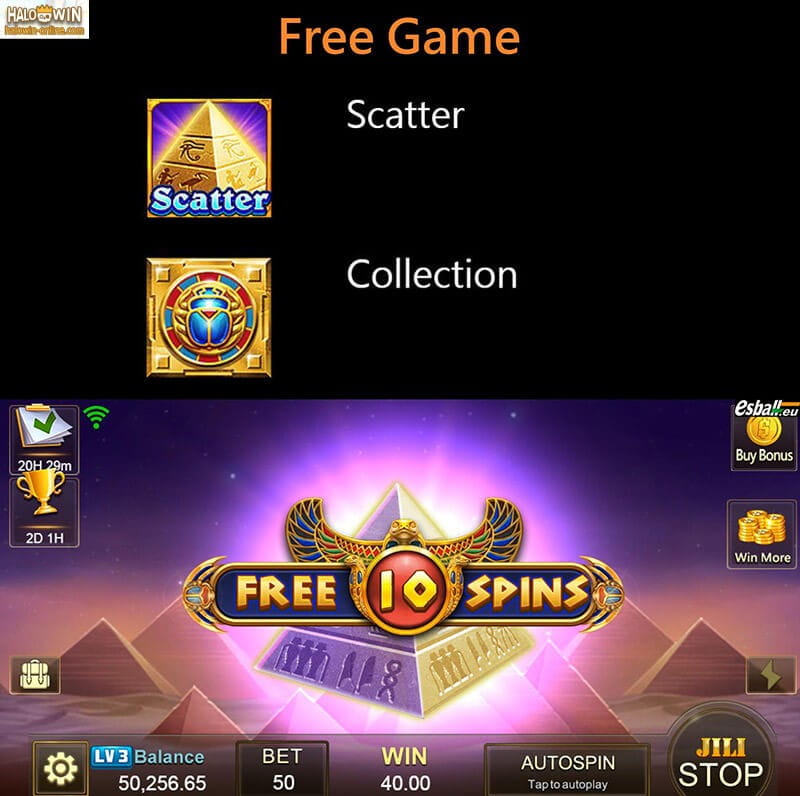 Pharaoh Treasure Slot Machine,  Paano Maglaro sa JILI Pharaoh Treasure Slot Games