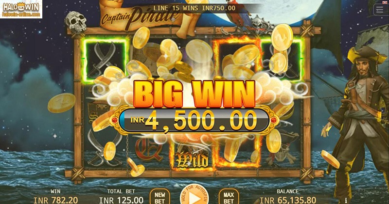 KA Captain Pirate Slot Machine, Online Casino Slot ng Captain Pirate