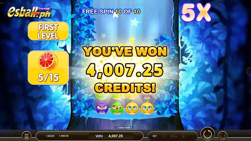 Highest Winning Probability JDB Slot Game: 3. Birds Party Slots Machine